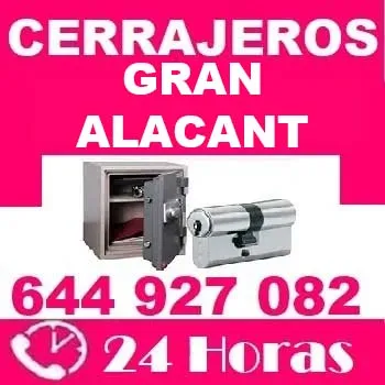 Cerrajeros Gran Alacant 24 horas